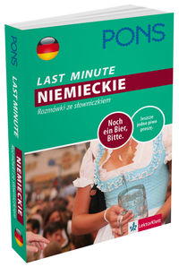 Książka - Last Minute - Niemieckie. Rozmówki ze słowniczkiem
