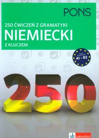 Książka - 250 ćwiczeń z niemieckiego. Gramatyka PONS