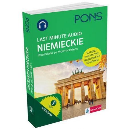 Last Minute audio rozmówki ze słowniczkiem niemieckie PONS