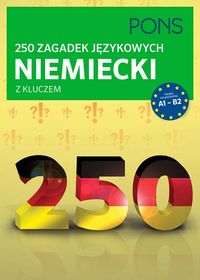 Książka - 250 zagadek językowych niemiecki z kluczem