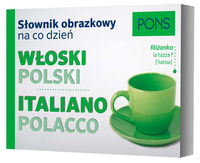 Książka - Słownik obrazkowy na co dzień włoski-polski PONS