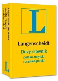 Książka - Duży słownik polsko rosyjski rosyjsko polski