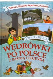 Książka - Wędrówki po polsce z baśnią i legendą pomorze a4 /twarda oprawa/