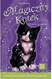 Książka - Magiczny Kotek Kłopoty w szkole 