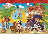 Książka - Wyspa piratów magiczna teczka