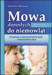 Książka - Mowa dorosłych kierowana do niemowląt