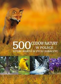 Książka - 500 cudów natury w Polsce