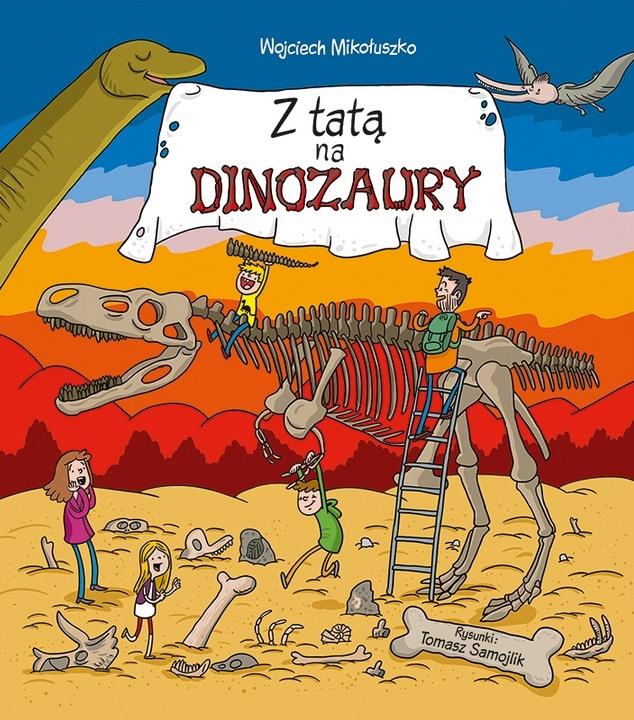 Książka - Z tatą na dinozaury