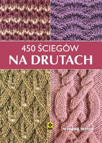 Książka - 450 ściegów na drutach