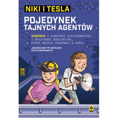 Książka - Pojedynek tajnych agentów niki i tesla