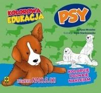 Książka - Psy kolorowa edukacja