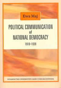 Książka - Political Communication of National Democracy