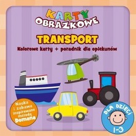 Książka - Karty obrazkowe Transport