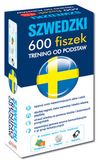 Książka - EDGARD Szwedzki Fiszki 600 Trening od podstaw +CD