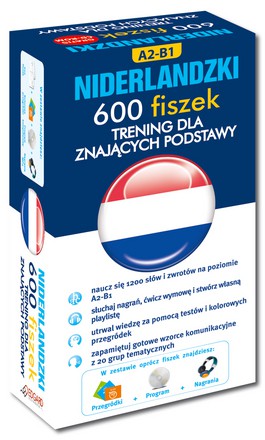 Książka - Niderlandzki 600 fiszek Trening dla znaj. podst.