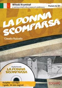 Książka - La donna scomparsa. Włoski kryminał...