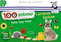 Książka - Pakiet 100 zabaw z królikiem Kazikiem 4-5 lat
