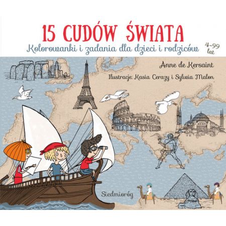 Książka - 15 cudów świata SIEDMIORÓG