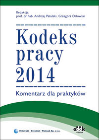 Książka - Kodeks pracy 2014 Komentarz dla praktyków