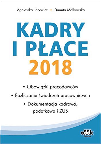 Książka - Kadry i płace 2018