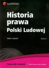 Książka - Historia prawa Polski Ludowej