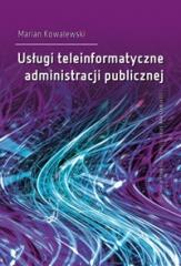 Książka - Usługi teleinformatyczne administracji publicznej