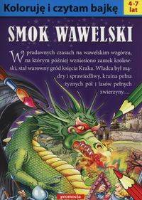 Książka - Smok wawelski koloruję i czytam bajkę