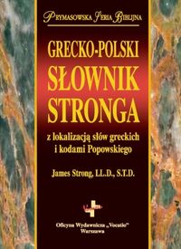 Książka - Słownik Stronga - Grecko-polski