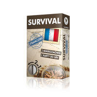 Książka - Gra Karty Survival. Język francuski. Minirozmówki i karty do gry OOP