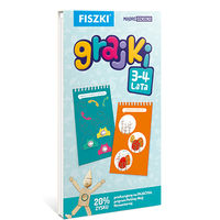 Książka - Fiszki Grajki 3-4 lata