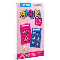 Książka - Fiszki Grajki 4-5 lat