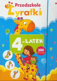 Książka - Przedszkole żyrafki 4-latek teczka