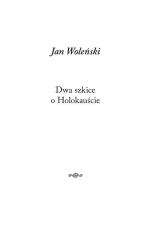Książka - Dwa szkice o Holokauście