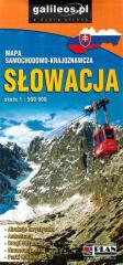 Książka - Mapa samochodowa - Słowacja 1:500 000