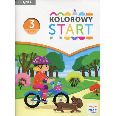 Kolorowy start. 3 latki. Książka MAC