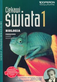 Książka - Ciekawi świata Biologia 1 ZR Szkoła Ponadgimnazjalna Podręcznik 2015