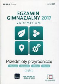 Książka - Vademecum 2017 GIM Przedmioty przyrod. cz.2 OPERON