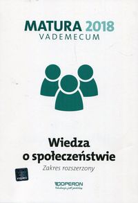 Książka - Vademecum. Wiedza o społeczeństwie. Zakres rozszerzony. 2018