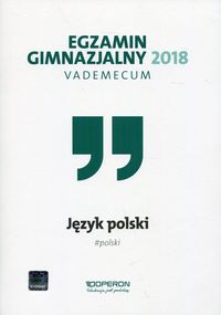 Książka - Vademecum 2018 GIM Język polski OPERON