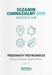 Książka - Vademecum 2019 GIM Przedmioty przyrod. cz.1 OPERON