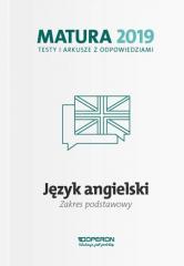 Książka - Język angielski. Matura 2019. Testy i arkusze. Zakres Podstawowy
