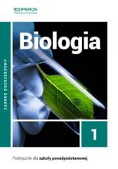 Książka - Biologia 1. Podręcznik. Zakres rozszerzony. Szkoły ponadpodstawowe