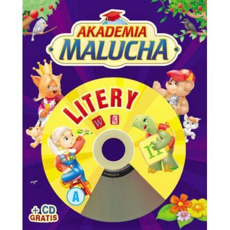 Akademia malucha Litery (+ CD)