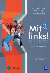 Książka - Mit links. Język niemiecki. Zeszyt ćwiczeń. Część 1. Szkoła podstawowa