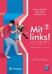Książka - Mit links. Język niemiecki. Podręcznik. Część 2 (z CD audio). Szkoła podstawowa