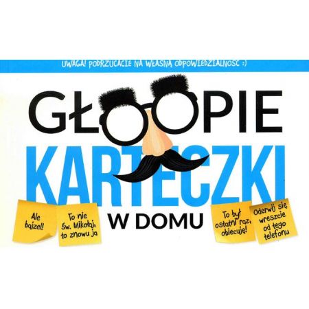 Głoopie karteczki w domu