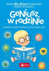Książka - Zadania dla dzieci wspomagające rozwój i inteligencję geniusz w rodzinie