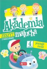 Książka - Akademia malucha. 4-latek poznaje świat