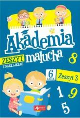 Książka - Akademia malucha dla 6-latka. Zeszyt 3