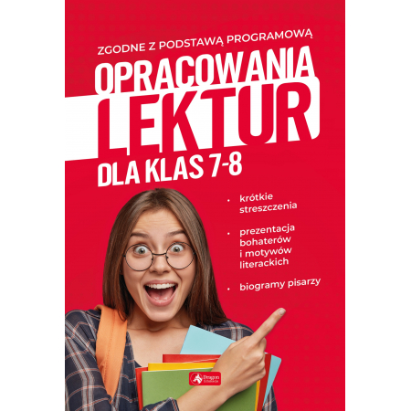 Książka - Opracowania lektur dla klas 7-8